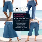 Plus Size Easy-Wear Bermuda Short image number null