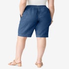 Plus Size Easy-Wear Bermuda Short image number null
