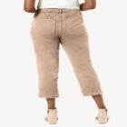 Classic Cotton Denim Capri image number null