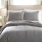 Reversible Micro Flannel&reg; Sherpa 3-Pc. Comforter Set image number 1