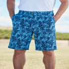 10" Flex Full-Elastic Waist Chino Shorts image number null