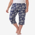 Knit Sleep Capri image number null