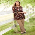 Suprema&reg; Boatneck Tunic Top image number null