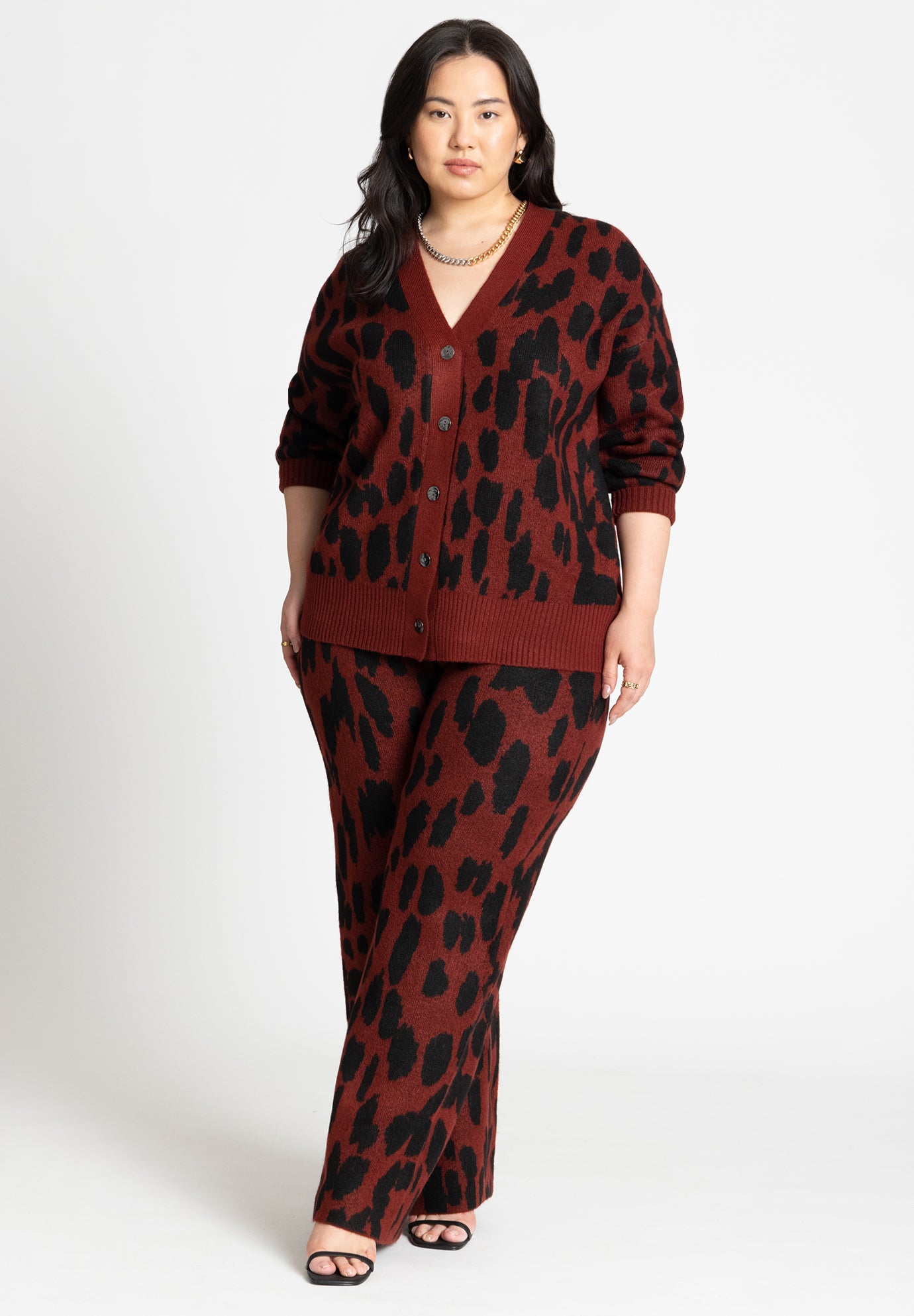 Intarsia Sweater Pant image number 0