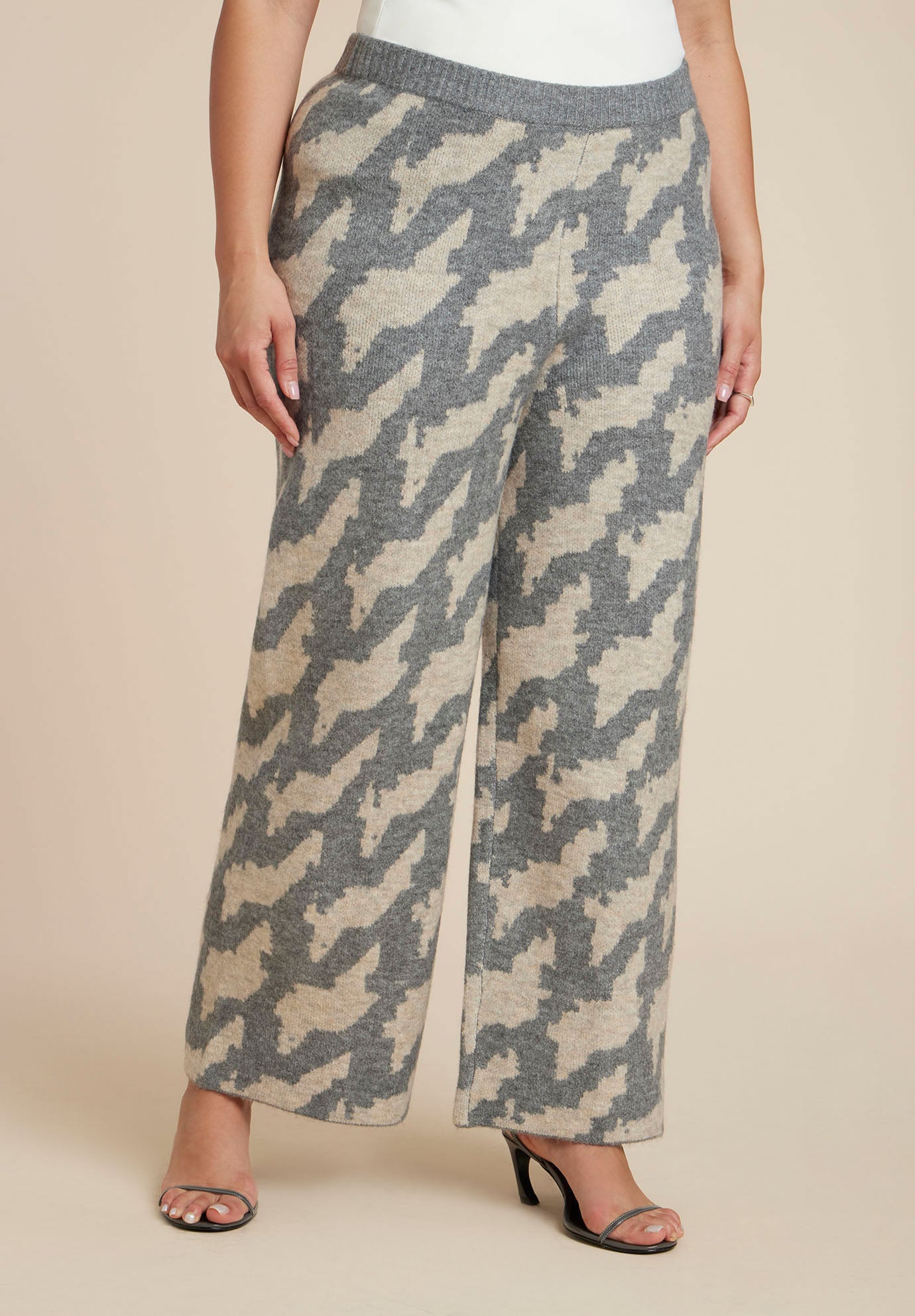 Intarsia Sweater Pant image number 0