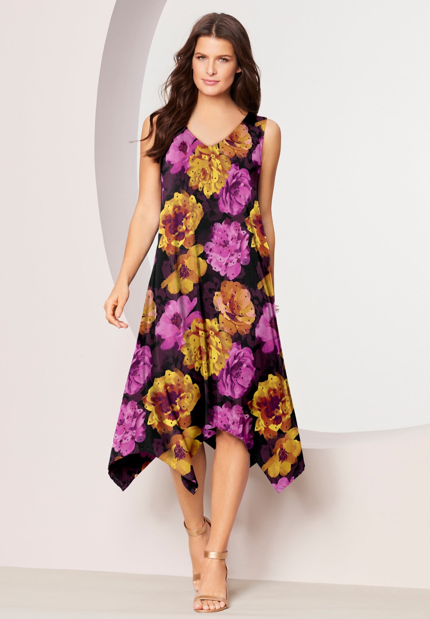 Sleeveless Swing Dress image number 0