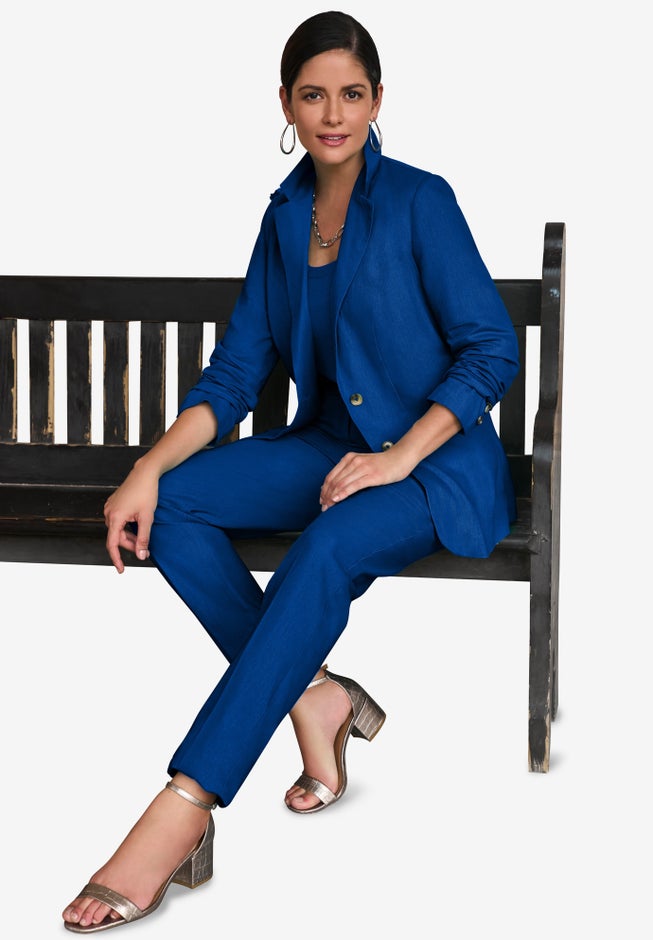 Linen Blazer image number 6