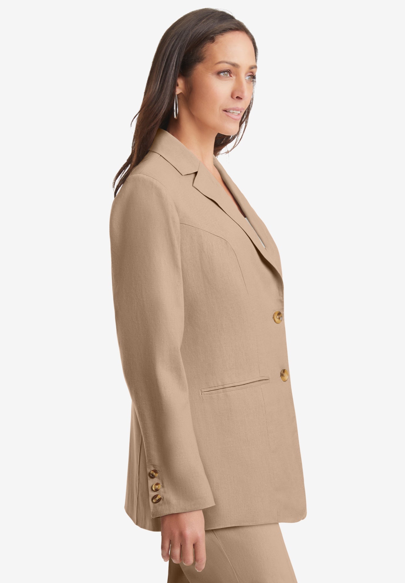 Linen Blazer image number 3