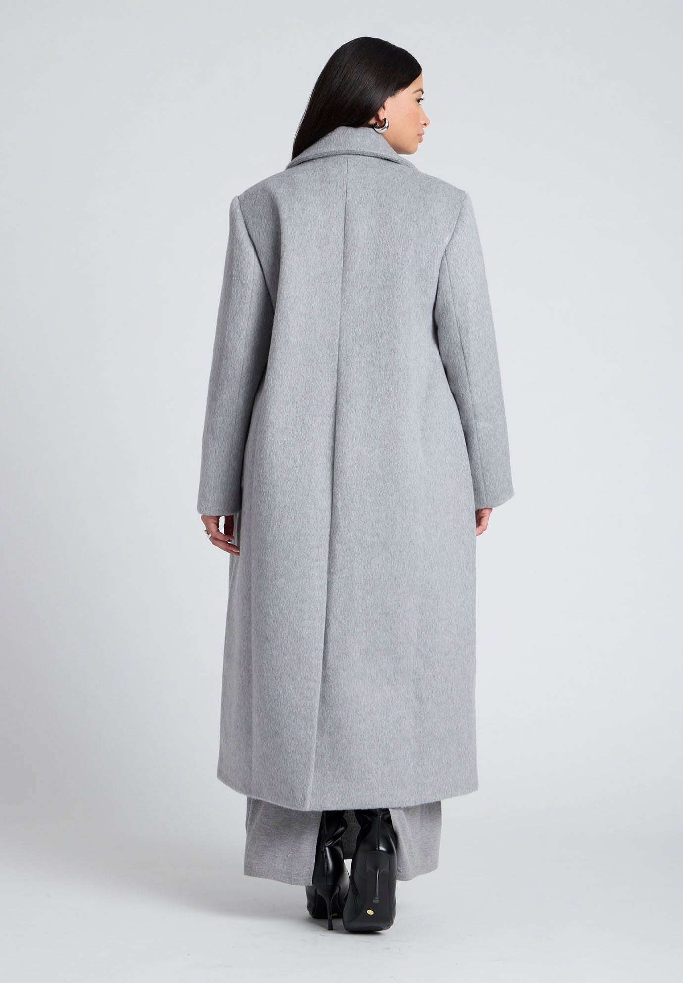 Textured Long Coat image number 1