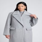 Textured Long Coat image number null