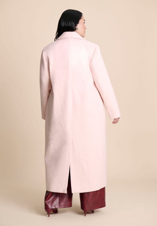 Textured Long Coat image number 4