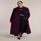 Textured Long Coat image number 0
