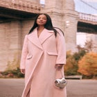 Textured Long Coat image number null