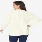 Cable Peplum image number null