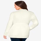 Button Down Rib Cardigan image number null