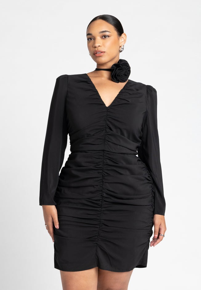 Rosette Mini Dress image number 2