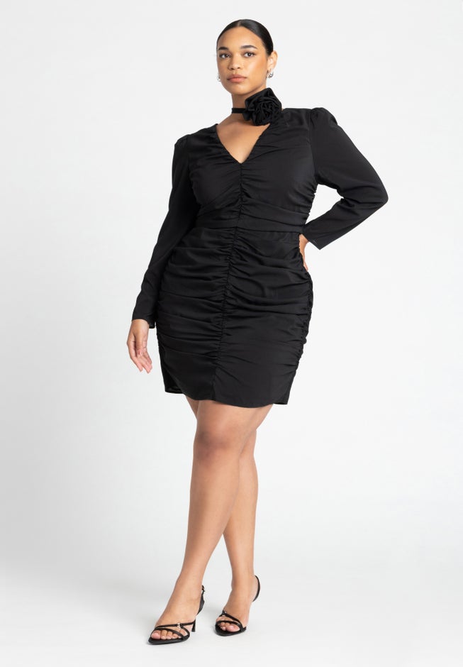 Rosette Mini Dress image number 0