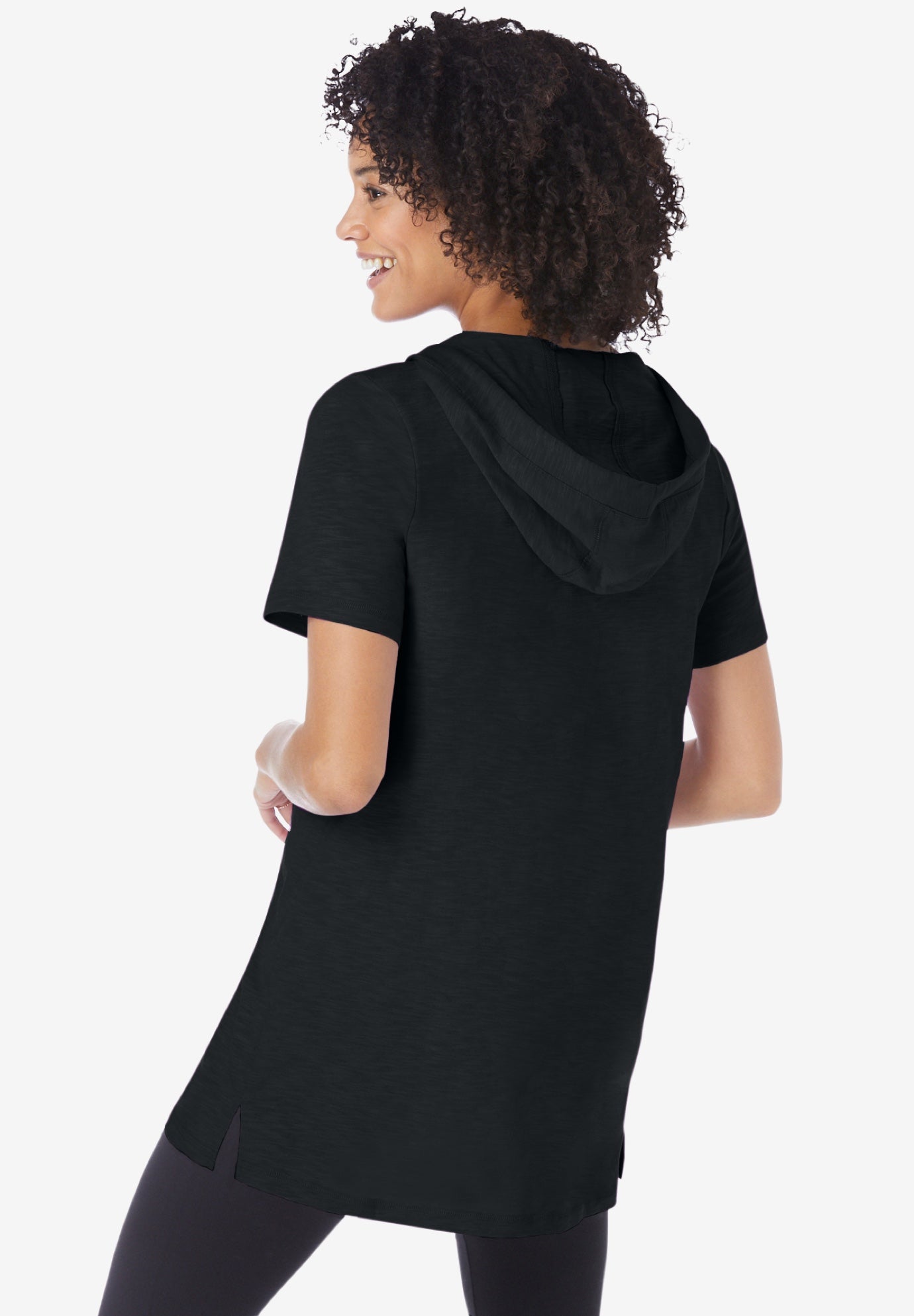 Short-Sleeve Hoodie image number 1