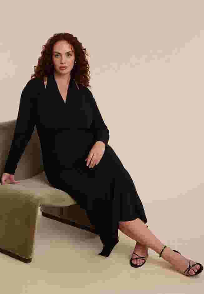 Maxi Dress With Halter Layer image number 1