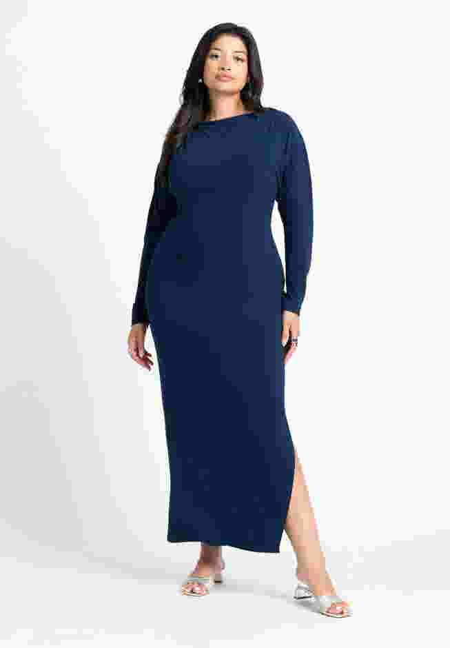 Maxi Dress W Back Cutout image number 0