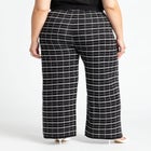 Knit Tweed Wide Leg Pant image number null