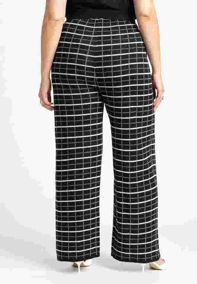 Knit Tweed Wide Leg Pant image number 2