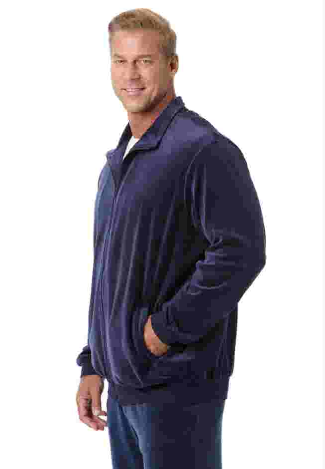 Velour Full-Zip Jacket image number 2