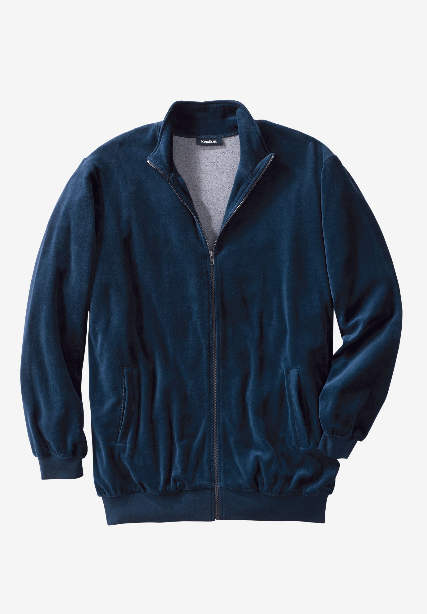 Velour Full-Zip Jacket image number 1
