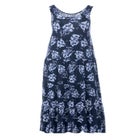 Stretch Jersey Knit A-Line Scoop Neck Sleeveless Tiered Maxi Dress image number 2