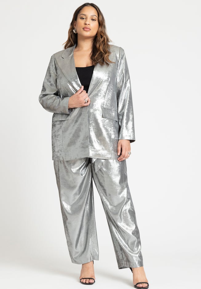 Belted High Waisted Straight Leg Trouser image number 3