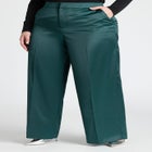 Satin Wide Leg Trouser image number null