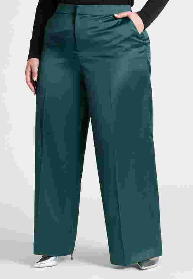 Satin Wide Leg Trouser image number 1