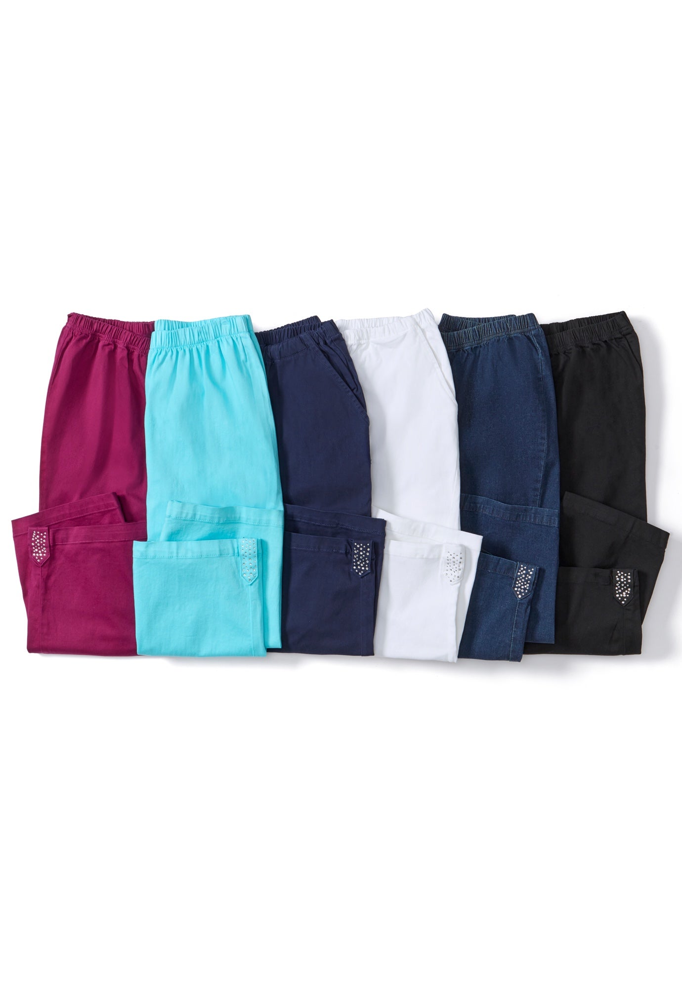 Everyday Capri with Sparkle Hem image number 5