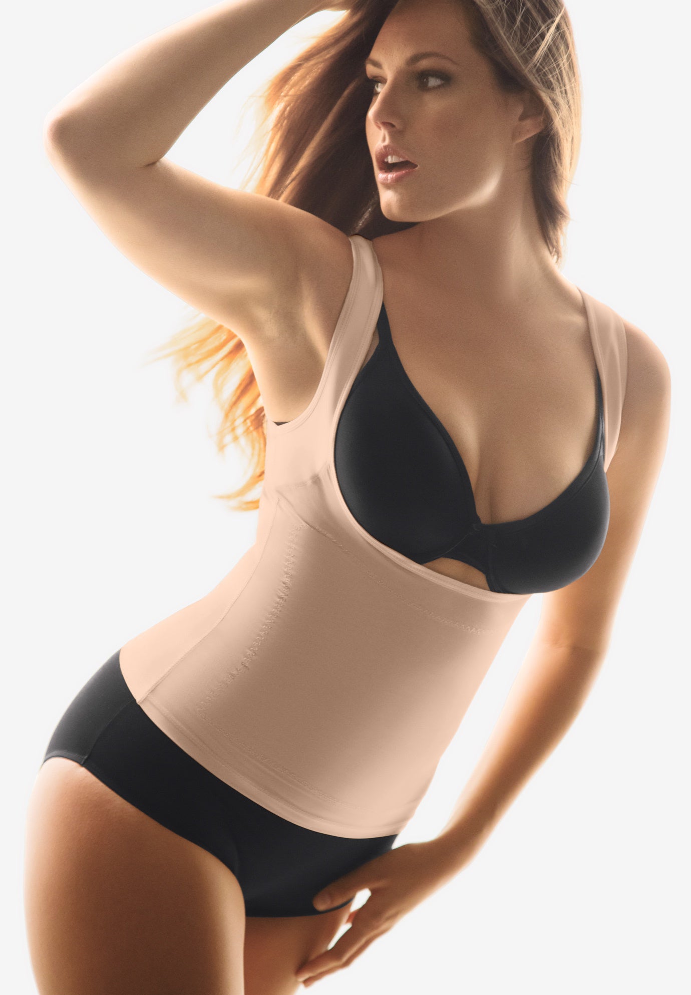 Power Shaper Firm Control Wear-Your-Own-Bra Shaper Tank image number 4