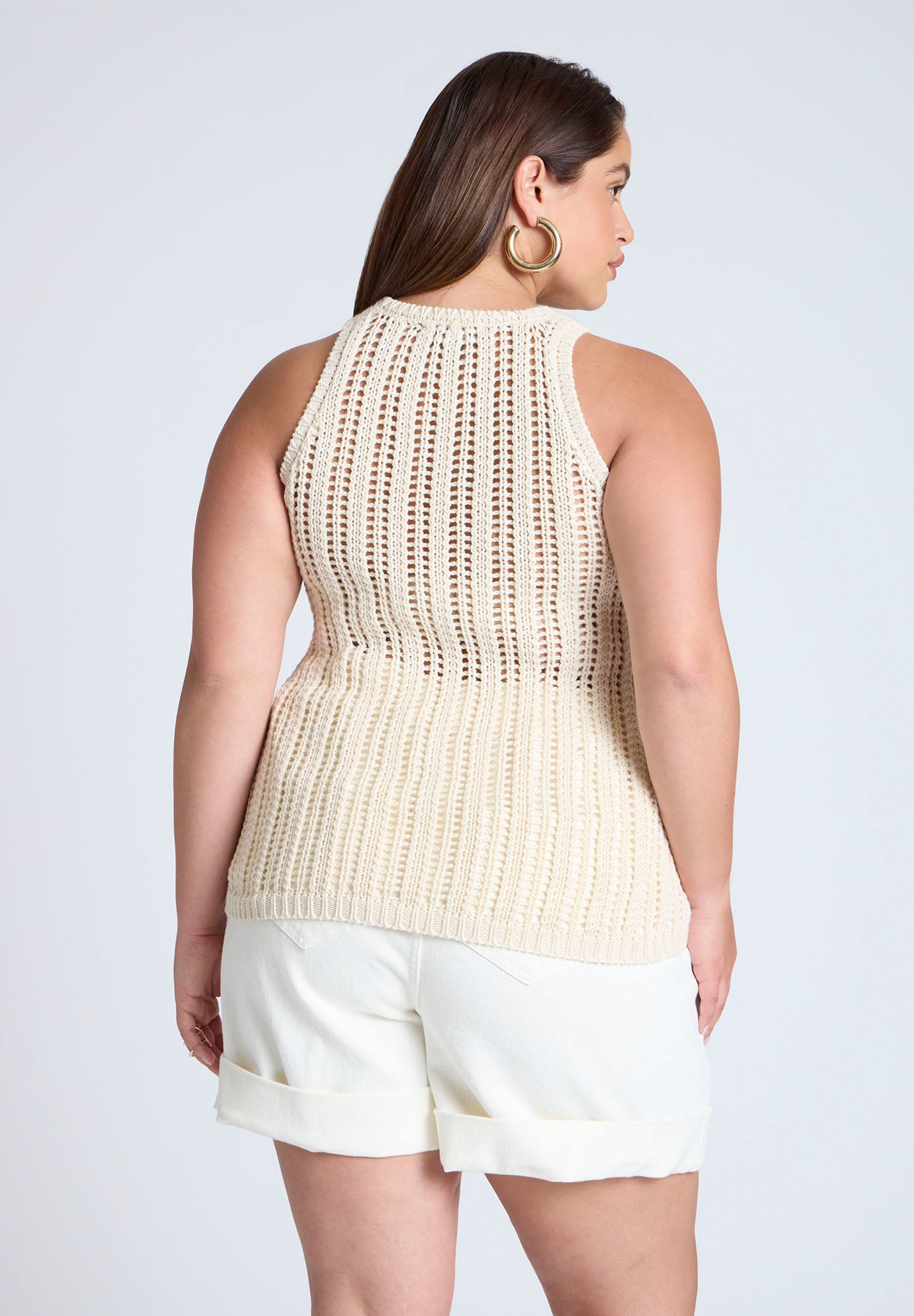 Crochet Knitted Tank image number 1