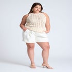 Crochet Knitted Tank image number null