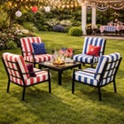 BH Outdoor Performance 2-Section Deep Seating Cushion image number null