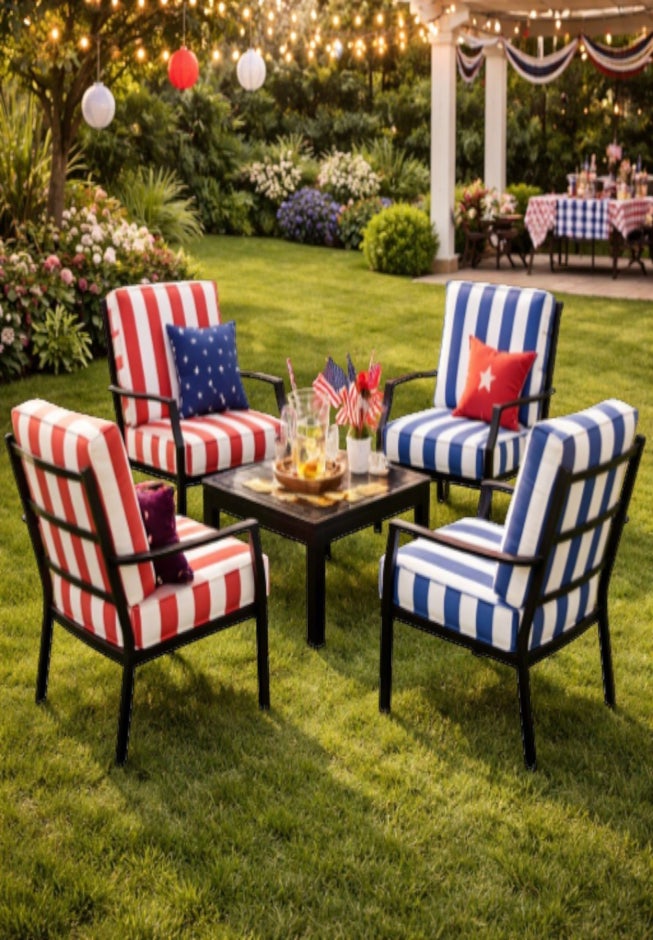 BH Outdoor Performance 2-Section Deep Seating Cushion image number 7