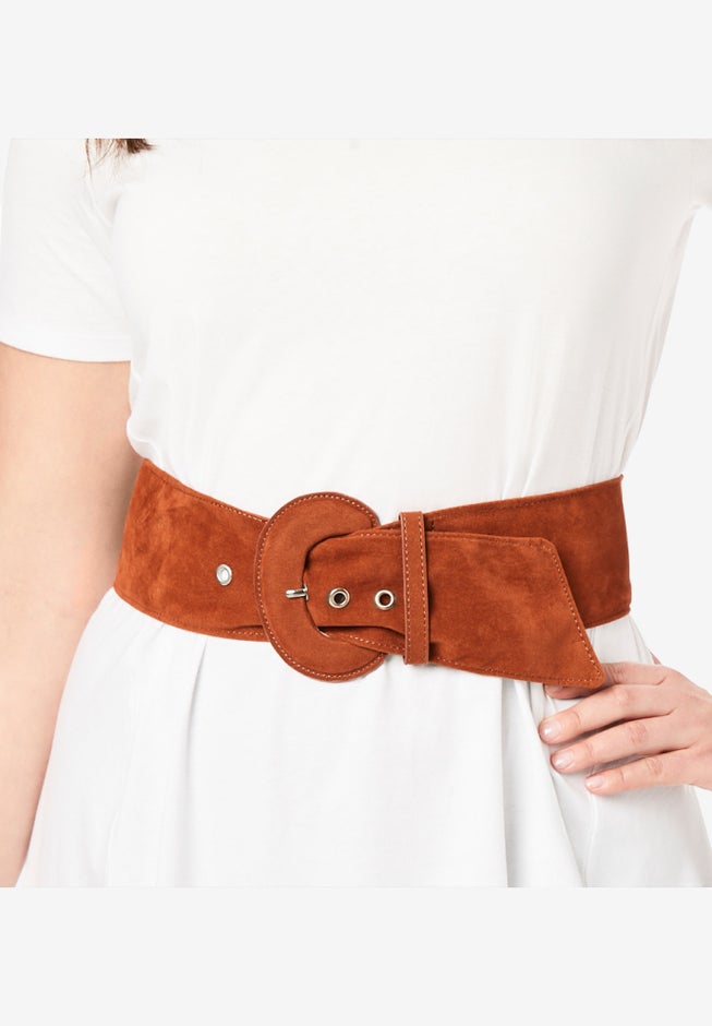 Faux Suede Belt image number 2
