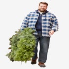 Flannel Full Zip Snap Closure Renegade Shirt Jacket image number null