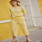 Linen Capri image number null