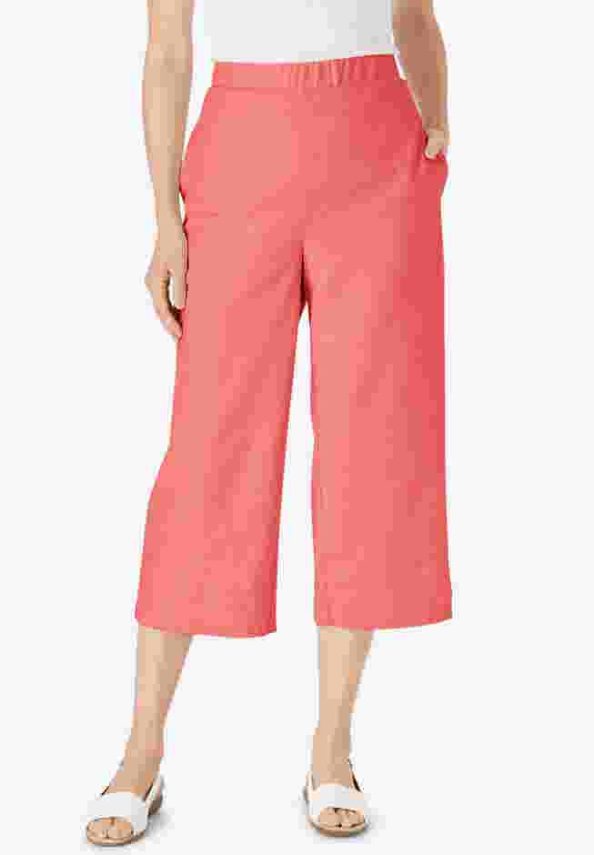 Linen Capri image number 0