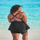 Zip-Front Tankini Top  image number null