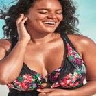 Zip-Front Tankini Top  image number null