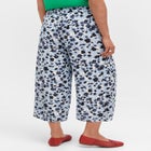 Wide-Leg Crop Pants image number 1