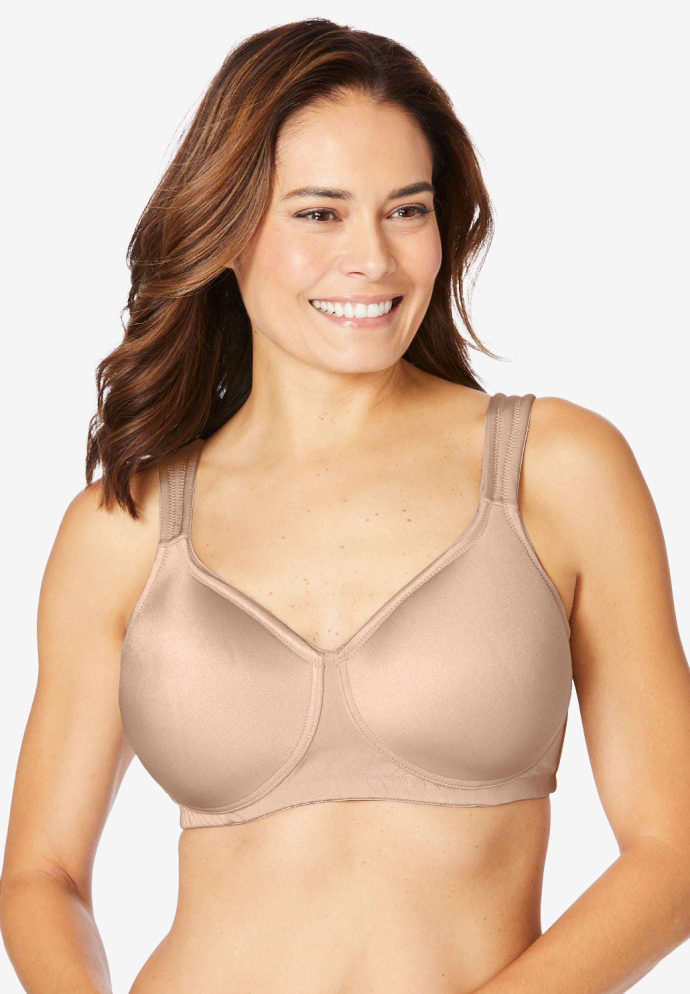 Microfiber Wireless Lightly Padded T-Shirt image number 0