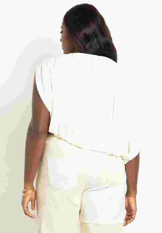 Draped Cropped Top image number 1