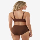 Embroidered Front-Close Underwire Bra image number 1