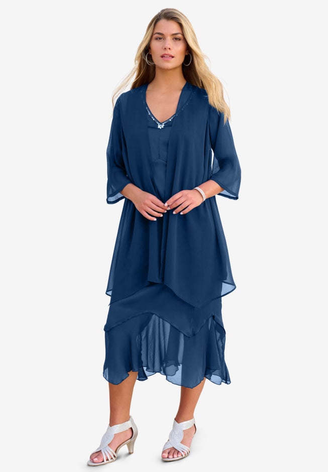 Embellished Jacket Dress image number null