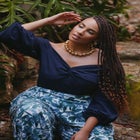 Puff Sleeve Twist Blouse image number null